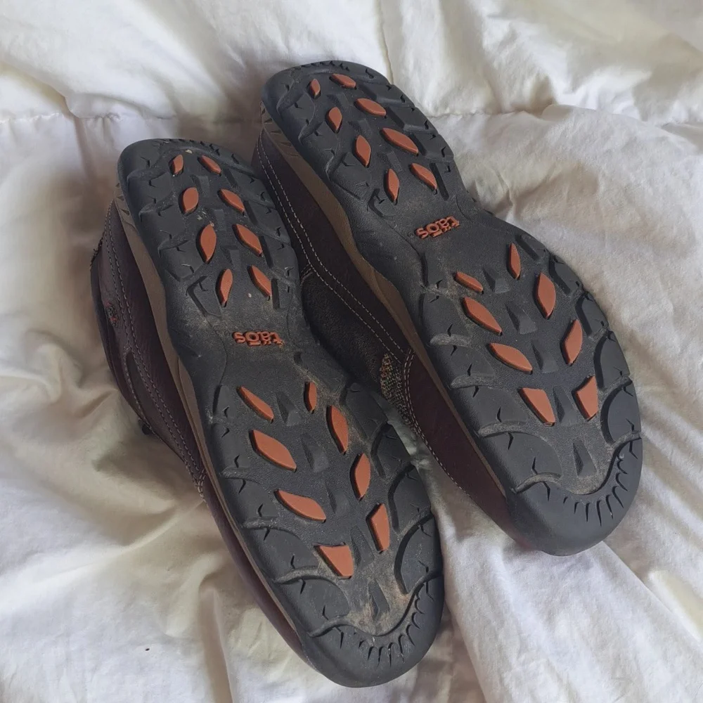Taos Joyce Women's Brown Leather Suede Shoes Size 7 - Picture 5 of 8